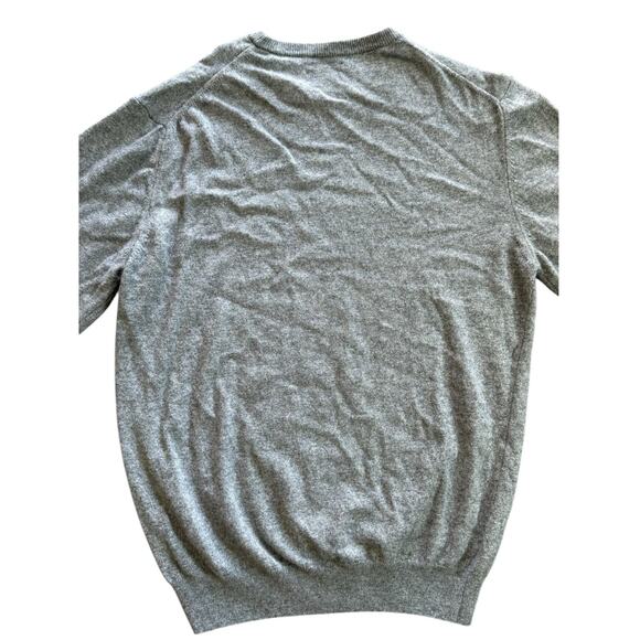 EMI MAGLIA Sweater Men's XXL Cashmere Wool‎ Blend Gray Italian Classic Casual - Picture 5 of 8
